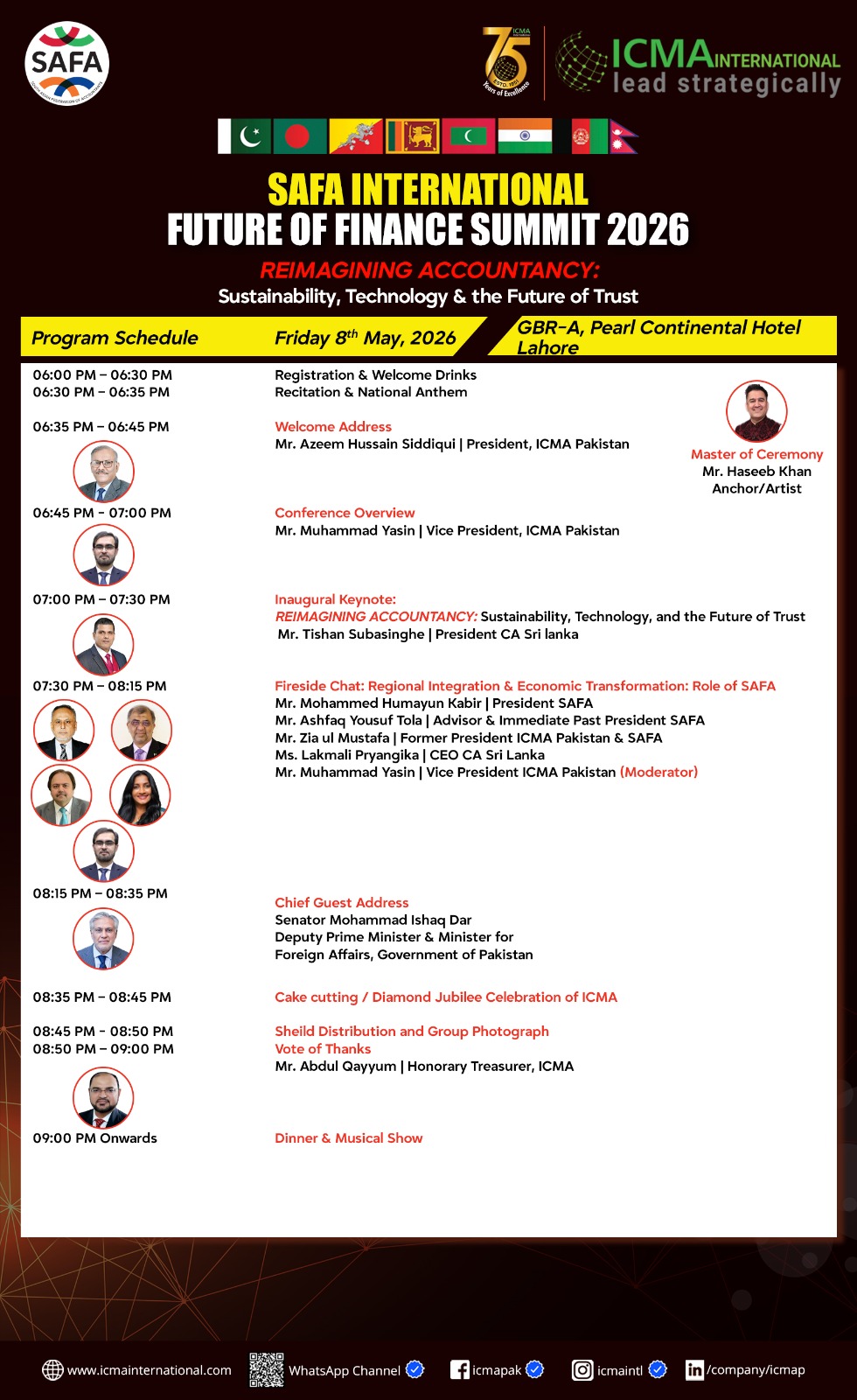 Day 1 Schedule - 08 May 2026